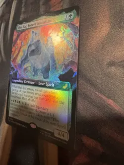 Hei Bai Forest Guardian Foil Extended Art Mtg - Image 2