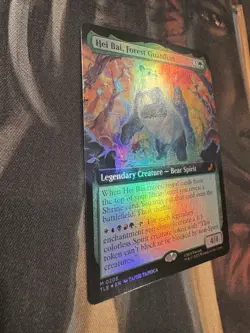 Hei Bai Forest Guardian Foil Extended Art Mtg - Image 3