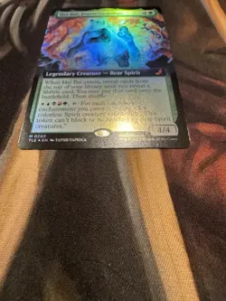 Hei Bai Forest Guardian Foil Extended Art Mtg - Image 5