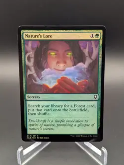 Nature's Lore Commander Legends: Battle for Baldur's Gate Foil - Image 1