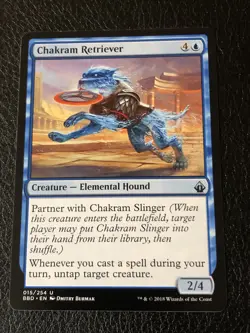 Chakram Retriever X1 Battlebond NM Condition See Pics Front Back - Image 1