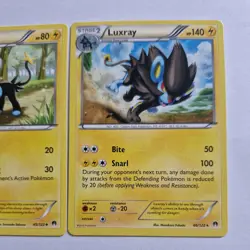 Complete SHINX Evolution 3x Pokemon TCG Breakpoint Card Shinx Luxio Luxray M/NM - Image 4