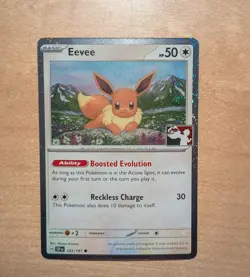 Eevee Holo Prize Pack Series 7 - Pokemon Surging Sparks 143/191 - Image 1