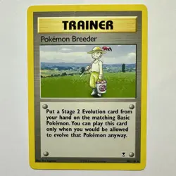 Pokemon Breeder - Trainer - 102/110- Legendary Collection - Rare - NM - Image 1