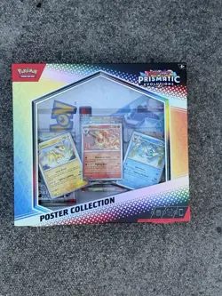 Pokemon TCG Prismatic Evolutions Poster Collection Box with Promos - Image 1
