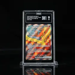 Pokemon TCG Team Rockets Moltres EX#208/182 Destined Rivals TAG 9 - Image 1