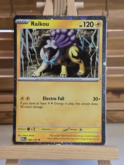 Raikou 048/132 Cosmos Holo Promo - MEG EN from Checklane Blister Pokemon - NM - Image 1