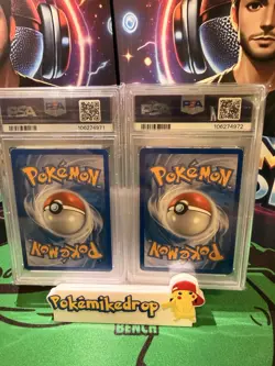 Lugia Legend 113 & 114 PSA 8 HGSS Complete Holo Set NM-MT 2010 Pokemon - Image 2
