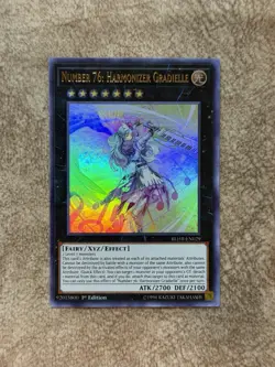 Yu-Gi-Oh! Number 76: Harmonizer Gradielle - 1st Edition - BLHR-EN029 - Image 1