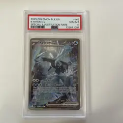 Kyurem EX Card 165/086 English Black Bolt Sir PSA 10 Gem Mint Pokemon - Image 1