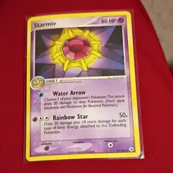 Pokemon Vintage Card Lot 20 Cards Golbat Metapod Cacnea Starmie - Image 5