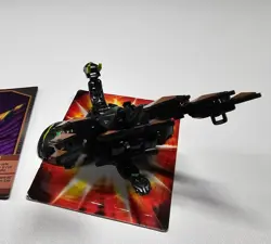 Bakugan Gundalian Invaders Darkus Dharak 930G & Copper Airkor 60G w/ Card - Image 3