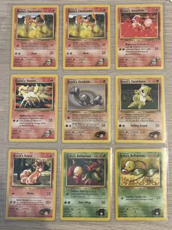 Pokemon TCG Gym Heroes WOTC Lot - 37 /90 Cards NM-LP+ Common Uncommon Set - Image 4