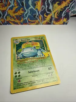Venusaur 15/102 Pokemon Celebrations Classic Collection Holo Card - Image 3