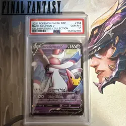 2021 Pokemon SWSH134 Dark Sylveon Celebrations Promo PSA 10 - Image 3