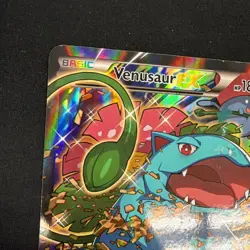 Venusaur EX XY123 Black Star Promo Full Art Standard Size Pokemon Card NM/LP - Image 3