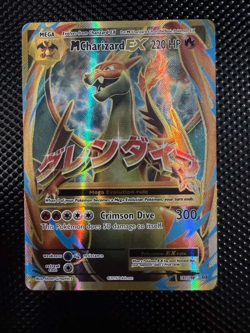M Charizard EX 101/108 XY Evolutions Full Art Holo Pokemon MP - Image 2