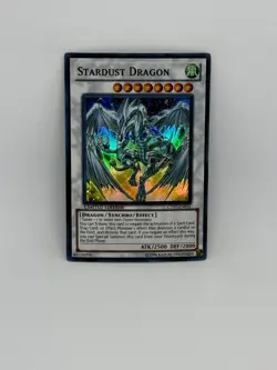 Yugioh Card Stardust Dragon CT07-EN021 SUPER RARE - LP - Image 1