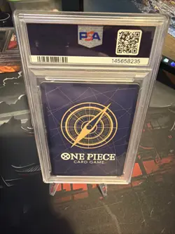 One Piece CCG TCG Brook 1st Anniversary Set ST01-011 PSA10 - Image 2