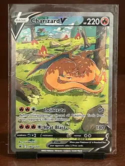 Pokemon Charizard V Promo SWSH260 Sword & Shield Holo Promo Card - Image 1