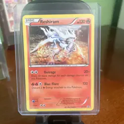 Pokemon TCG Reshiram Black Star Promos Holo Card BW23 2011 - Image 1