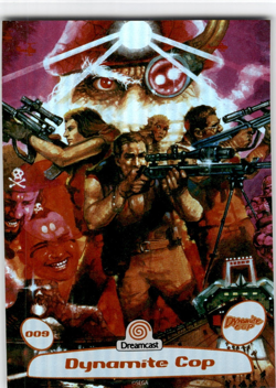 2025 Sega Dreamcast Trading Card Limited Run Games SP Foil Dynamite Cop 009 - Image 1