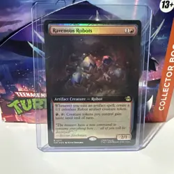 Ravenous Robots (Extended Art) Teenage Mutant Ninja Turtles MTG Magic FOIL - Image 1