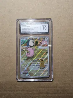 Chansey 187/167 Illustration Rare CGC 10 Gem Mint Twilight Masquerade Pokemon - Image 1