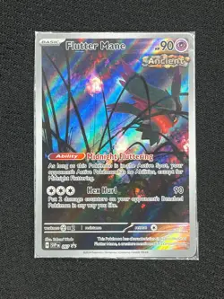Pokemon TCG Flutter Mane 097 [SEALED] - Scarlet & Violet Black Star ETB Promo - Image 1