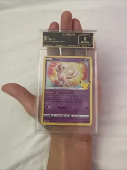 Pokemon TCG Mew Celebrations - HOLO RARE - 011/025 - CROVN 8 NEAR MINT - Image 5