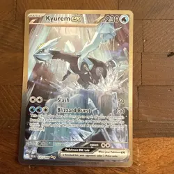 Kyurem ex ⭐ 165/086 Holo Special Illustration Rare Black Bolt 2025 Pokemon NM - Image 1