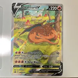 Pokemon Charizard V Promo Holo SWSH: Sword & Shield SWSH260 220 HP Basic - Image 1