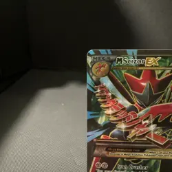 Pokemon M Scizor EX Full Art Holo Ultra Rare 120/122 Breakpoint NM Near Mint - Image 2