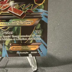 Pokemon M Scizor EX Full Art Holo Ultra Rare 120/122 Breakpoint NM Near Mint - Image 4
