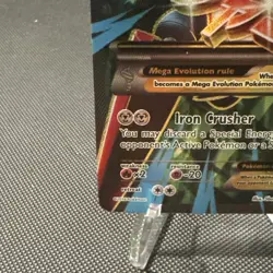 Pokemon M Scizor EX Full Art Holo Ultra Rare 120/122 Breakpoint NM Near Mint - Image 5