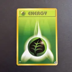 NM Pokemon Intro Pack Neo Grass Energy 29 (Chikorita Half Deck/Japanese/2001) - Image 1