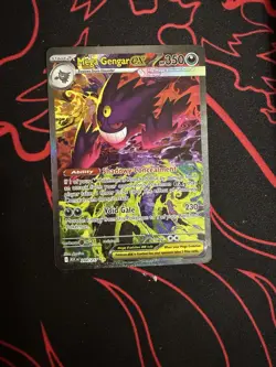 Pokemon TCG Holo Ultra Rare Mega Gengar EX Ascended Heroes 284/217 Mint - Image 1
