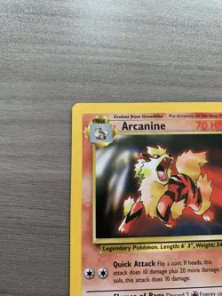 Arcanine 6 Black Star Promo Pokemon Card Wotc - Image 3