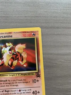 Arcanine 6 Black Star Promo Pokemon Card Wotc - Image 4