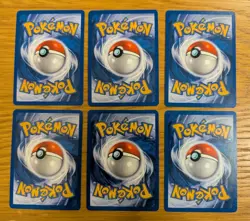 6x Team Rocket Pokemon Cards - Dratini, Psyduck, Abra, Ekans, Mankey, Ponyta 82 - Image 2