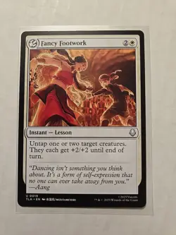 Fancy Footwork - Avatar - NM - Uncommon - Instant Lesson - MTG - Image 1