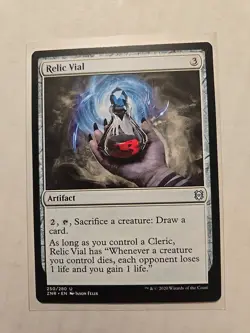 Relic Vial - Zendikar Rising - LP - Uncommon - Artifact - MTG - Image 1