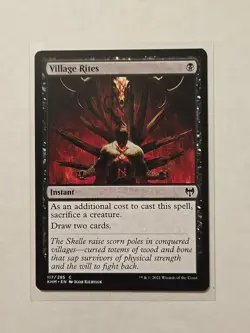 Village Rites - Kaldheim - LP - Common - Instant - Image 1