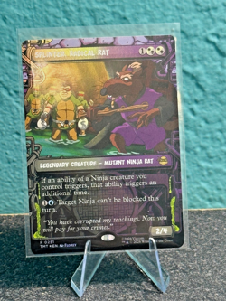 MTG Splinter, Radical Rat (Showcase Foil) #251 Teenage Mutant Ninja Turtles - Image 1