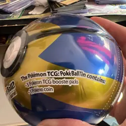 2022 Pokemon Poke Ball- Quick Ball Tin J21-Factory Sealed -3packs Inside - Image 5