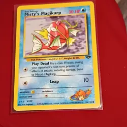 Pokemon Vintage Card Lot Gym Challenge Neo EX Misty's Seel Magikarp Zubat - Image 2