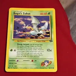 Pokemon Vintage Card Lot Gym Challenge Neo EX Misty's Seel Magikarp Zubat - Image 3