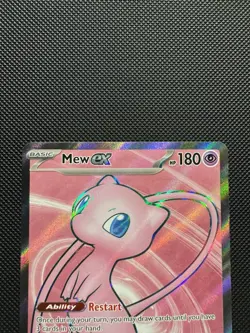 Pokemon TCG Mew ex 193/165 Sv: Scarlet & Violet 151 Ultra Rare Near Mint - Image 3