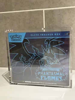 Pokemon TCG | Phantasmal Flames ETB | Brand New Sealed | With Acrylic Case. - Image 1