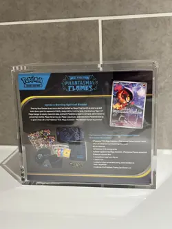 Pokemon TCG | Phantasmal Flames ETB | Brand New Sealed | With Acrylic Case. - Image 2